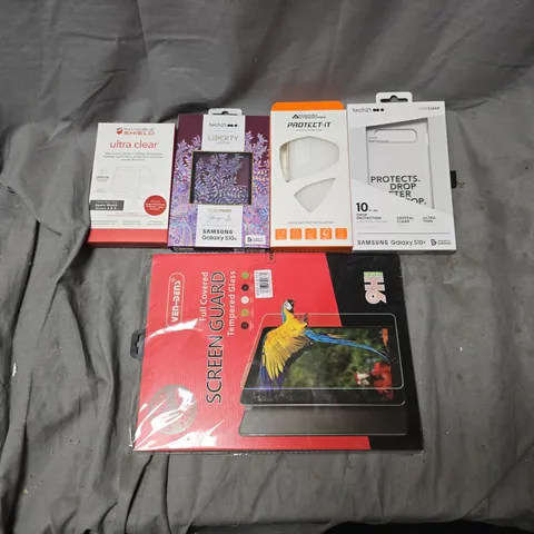 APPROXIMATELY 150 ASSORTED PHONE/TABLET CASES/SCREEN PROTECTORS IN VARIOUS SIZES, STYLES & MODELS TO INCLUDE BRANDS SUCH AS TECH21, ADVANCED ACCESSORIES, VEN-DENS, ETC - COLLECTION ONLY