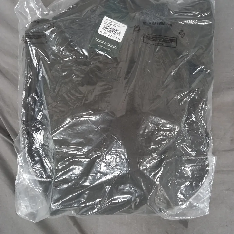 RODD & GUNN MURCHISON COAT IN DARK GREEN SIZE LARGE