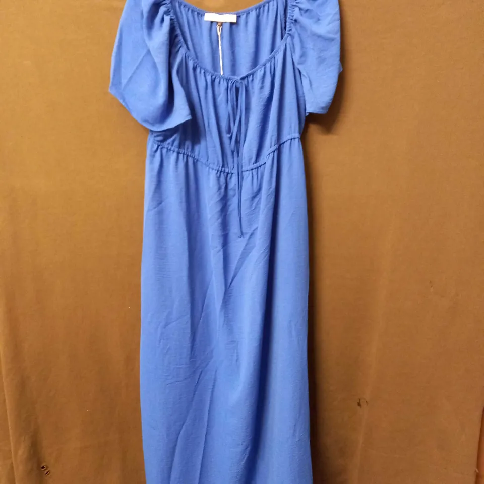 MAISON DE NIMES GYPSY DRESS IN COBALT - XL