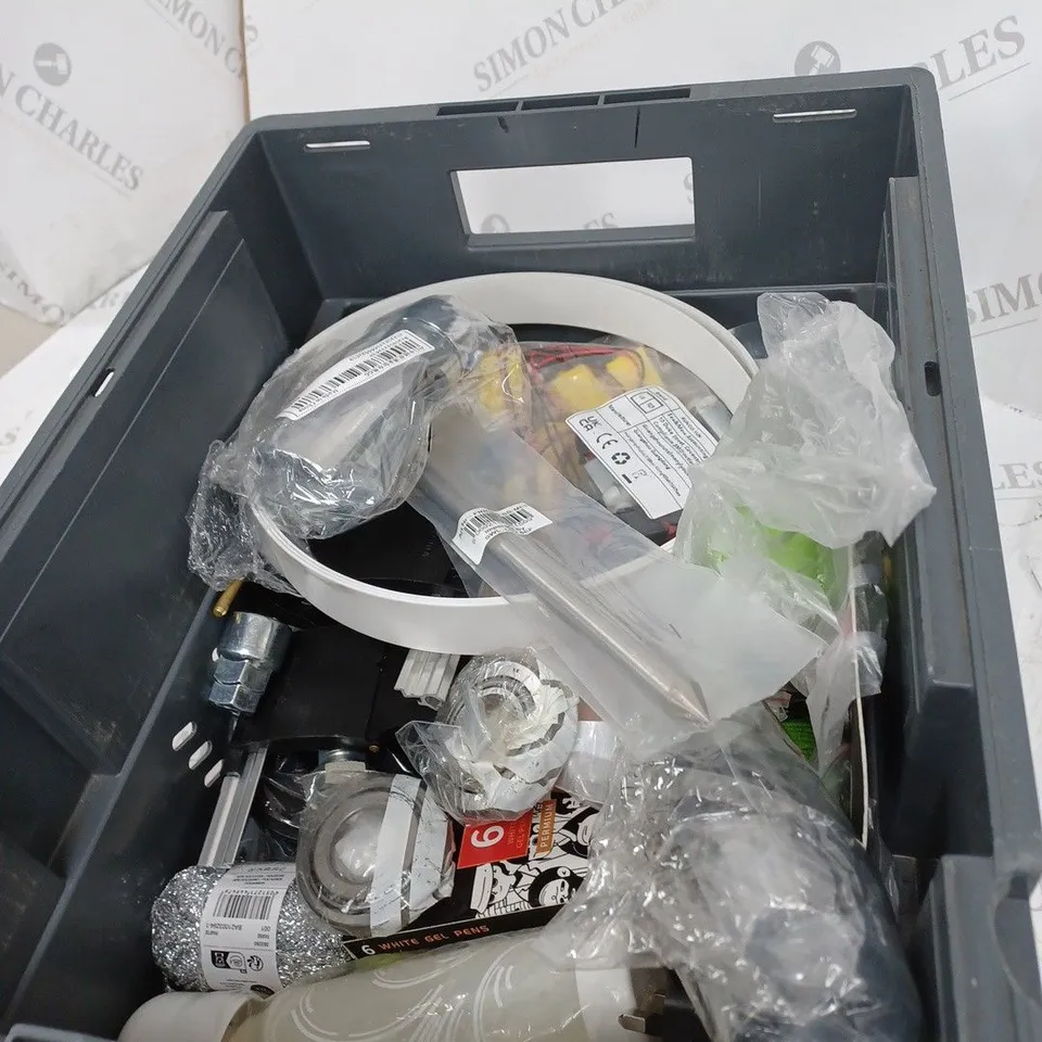 LOT OF HOUSEHOLD ITEMS TO INCLUDE SHOE POLISH, ETC
