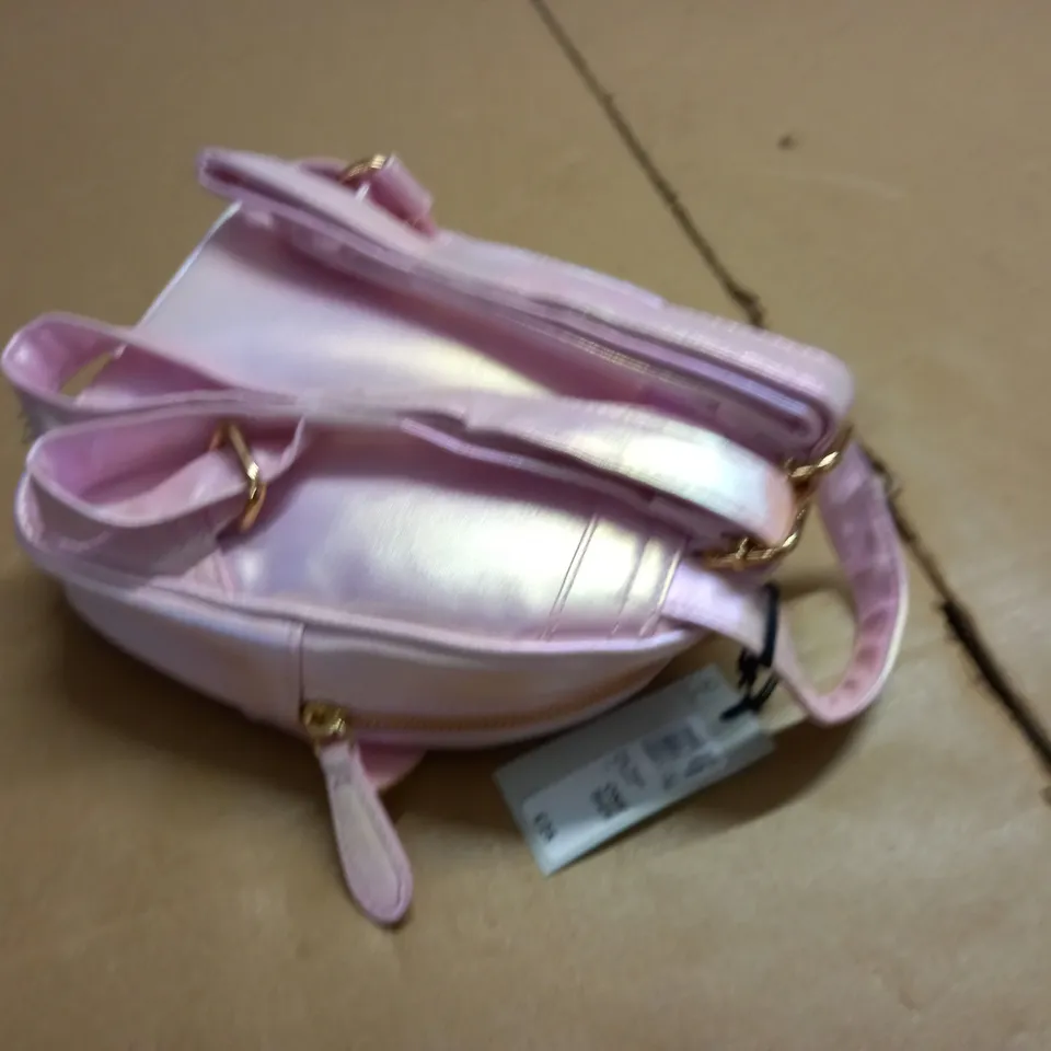 RIVER ISLAND BUTTERFLY PINK BACKPACK 