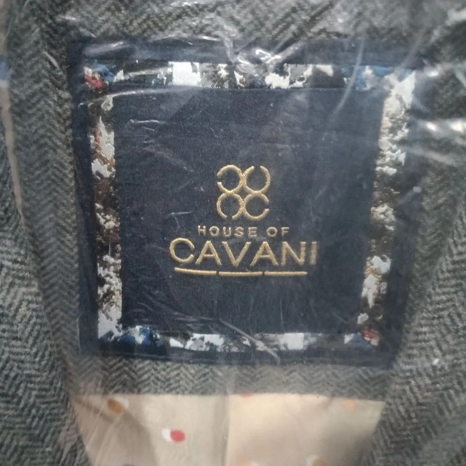HOUSE OF CAVANI MARTEZ JKT – GREY, SIZE 34