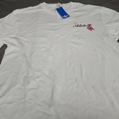 ADIDAS HANDBALL SPEZIAL T-SHIRT – WHITE - LARGE