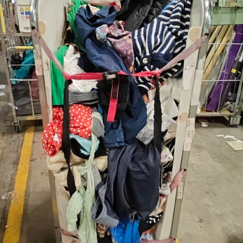 CAGE OF ASSORTED CLOTHING ITEM TO INCLUDE BERGHAUS, PAPAYA AND PRIMARK