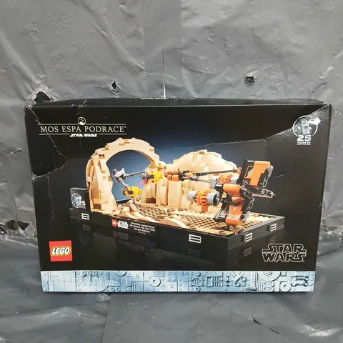 SEALED LEGO STAR WARS MOS ESPA PODRACE DIORAMA 75380