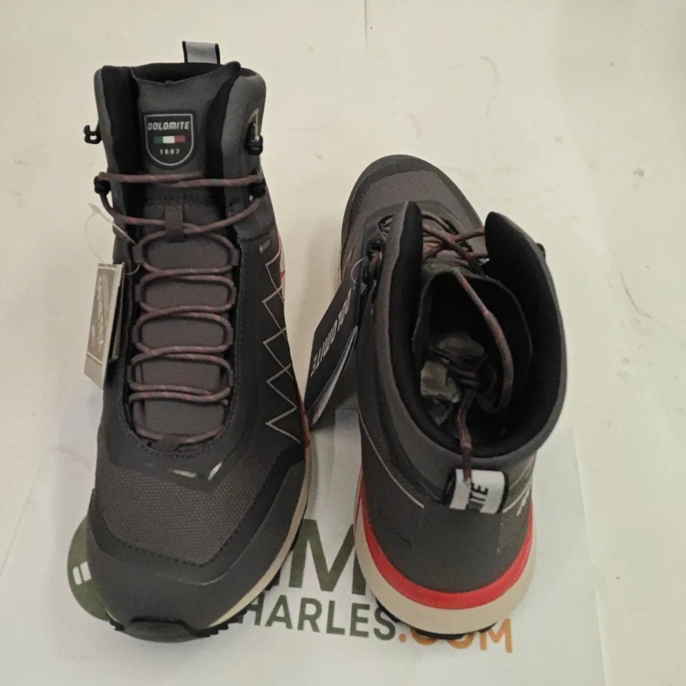 DOLOMITE CRODA NERA HI GTX GORE-TEX BOOTS – GRAPHITE GREY, UK 9.5 (EU 44)