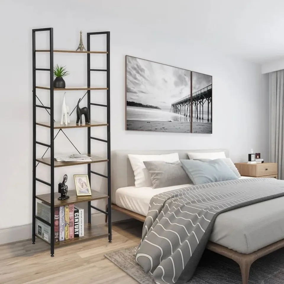 BOXED 180CM 6 SHELF SHELVING UNIT