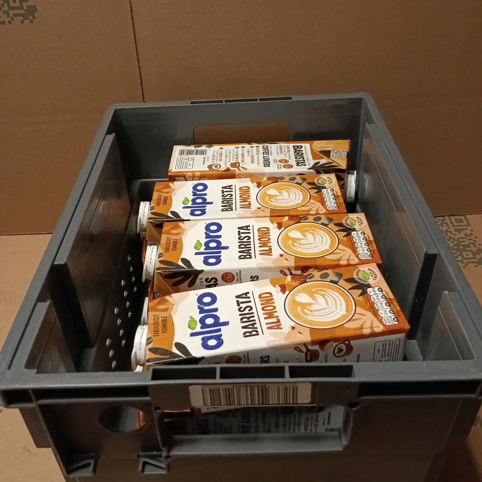 TOTE OF APPROXIMATELY 7 X ALPRO BARISTA ALMOND 1L