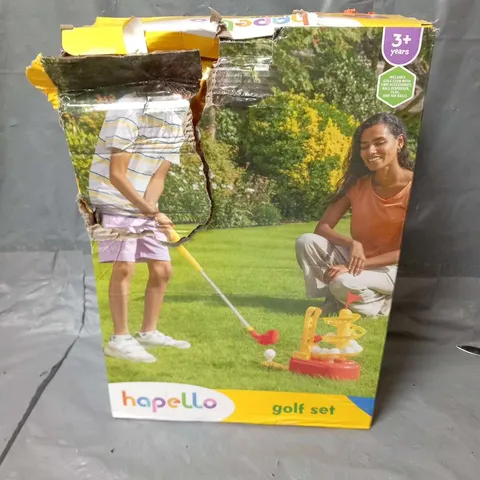 BOXED HAPELLO GOLF SET