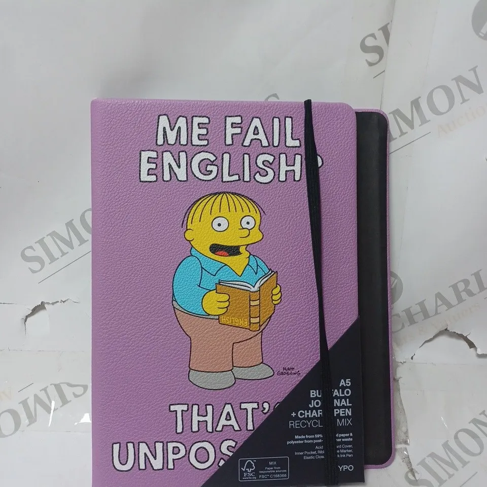 SIMPSONS PREMIUM JOURNAL PEN SET