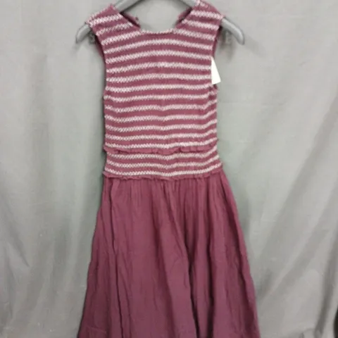 NOBODY'S CHILD INGRID MIDI DRESS PURPLE SIZE 10