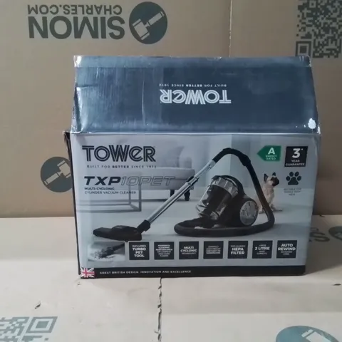 BOXER TOWER TXP10PET CYLINDER VACUUM CLEANER