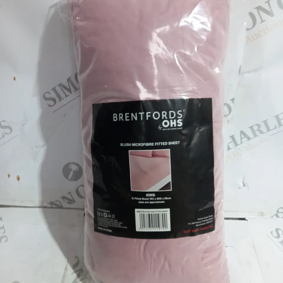 BRENTFORDS OHS FITTED SHEET - KING SIZE