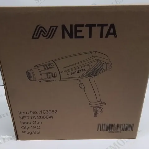 BRAND NEW BOXED NETTA 2000W HEATGUN