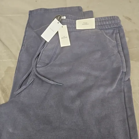 HOLLISTER BAGGY SWEATPANTS – BLUE, XXL TALL