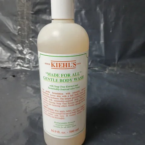 KIEHL'S MADE FOR ALL GENTLE BODY WASH - 500ML
