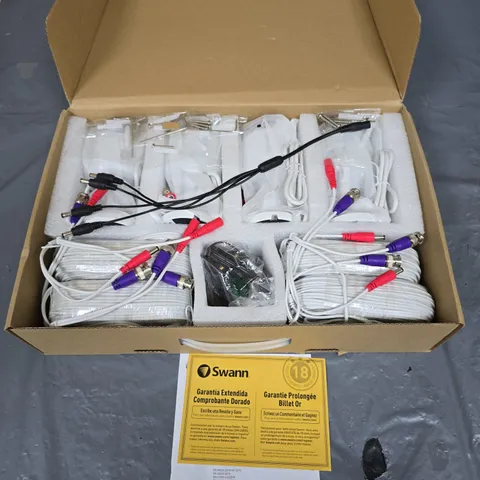 SWANN CCTV CABLE & ACCESSORIES KIT – CABLES, CONNECTORS & SCREWS (CAM-ACC)