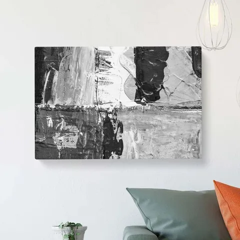 BOXED ABSTRACT VOL.285 - WRAPPED CANVAS PAINTING