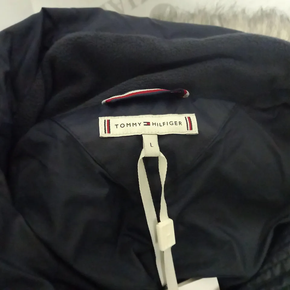 TOMMY HILFIGER PADDED COAT - BLUE SIZE L