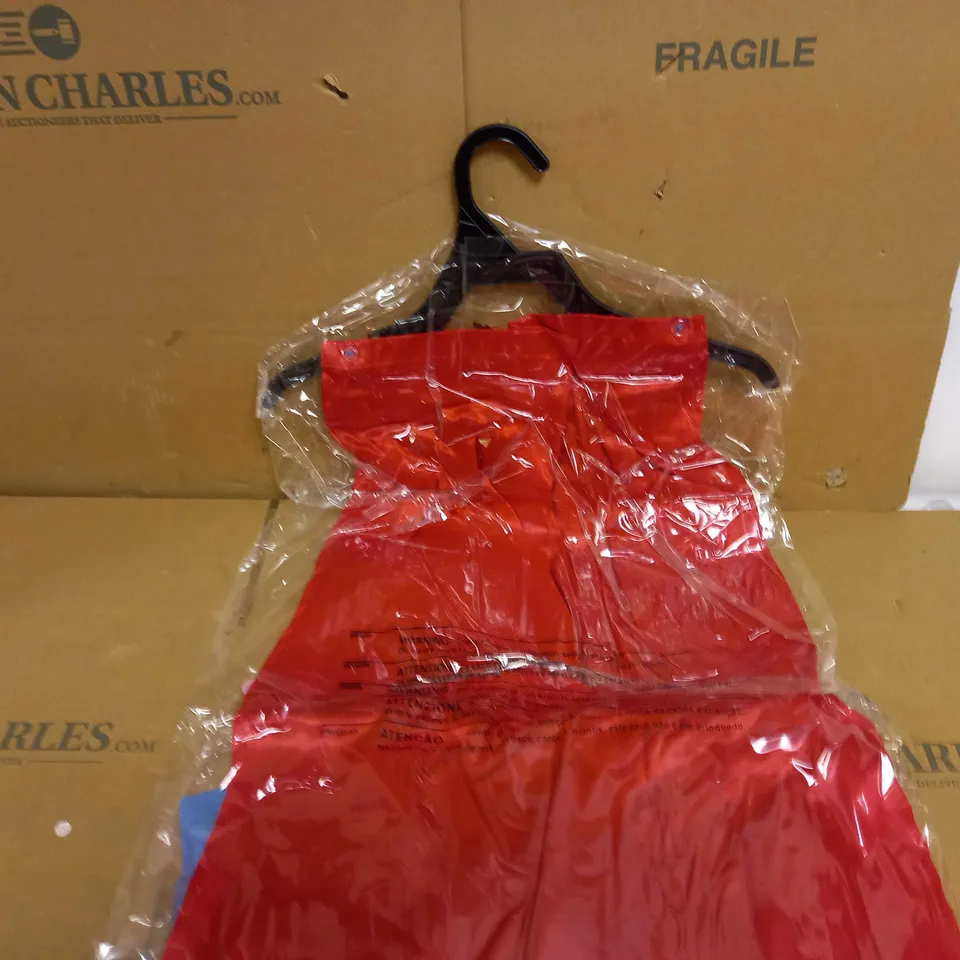 BOX OF APPROX 35 SUPERGIRL DRESSES WITH CAPE - SIZE SMALL