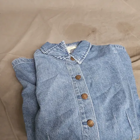 NOBODY'S CHILD DENIM SHIRT – UK 12 