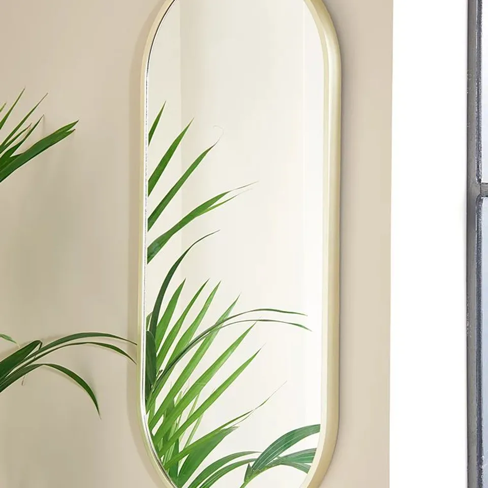 BRAND NEW BOXED GOLD LOSANGE MIRROR