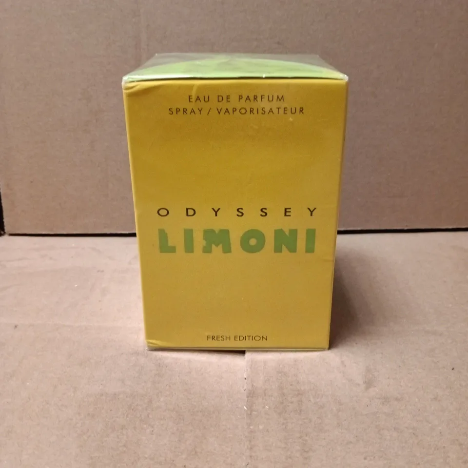 BOXED AND SEALED ODYSSEY LIMONI FRESH EDITION 100ML EAU DE PARFUM