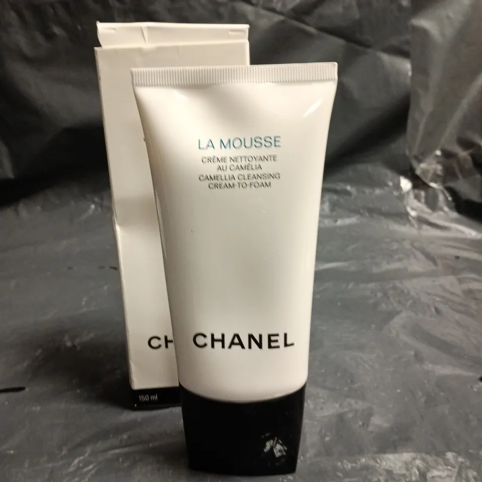 CHANEL LA MOUSSE CAMELLIA CLEANSING CREAM-TO-FOAM 150ML