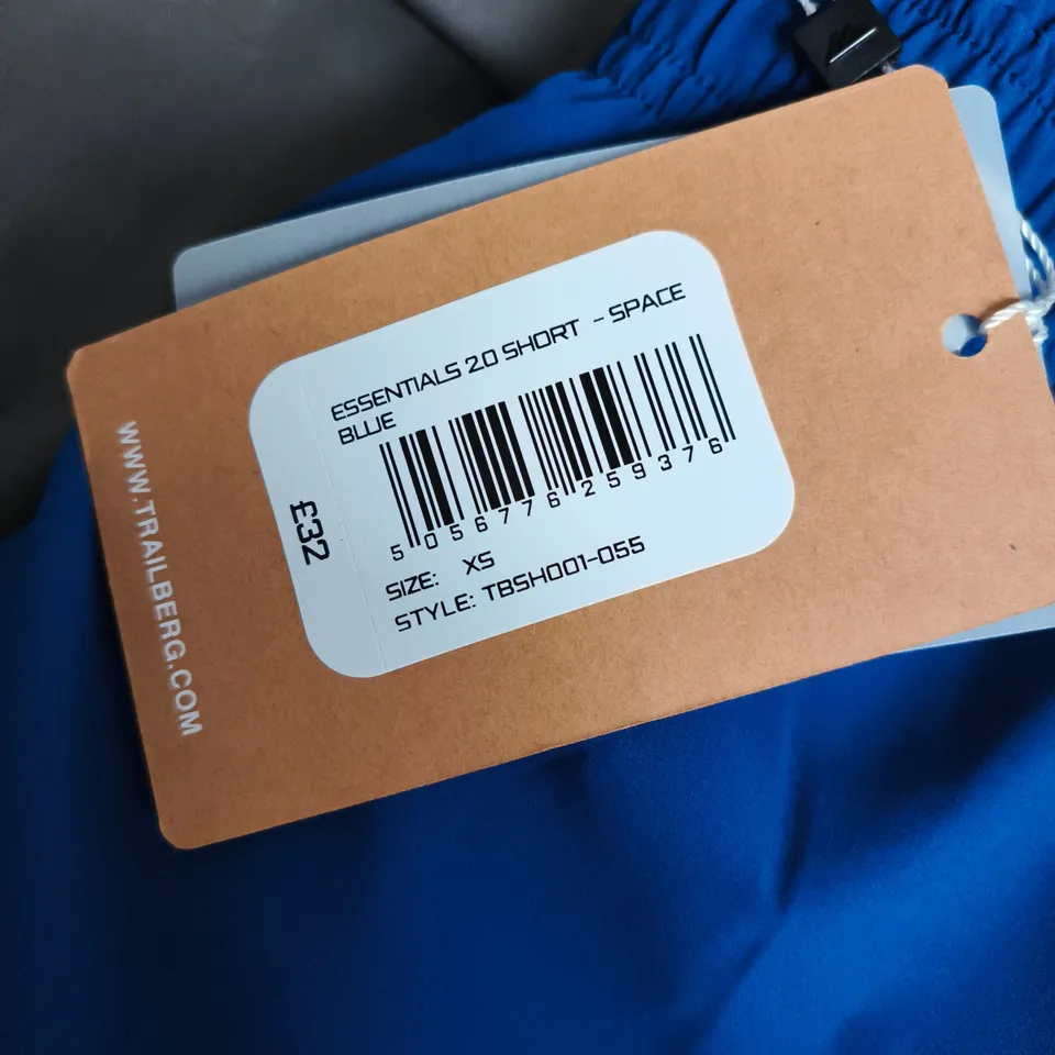 TRAILBERG ESSENTIALS 2.0 SHORT - SPACE BLUE SIZE XS