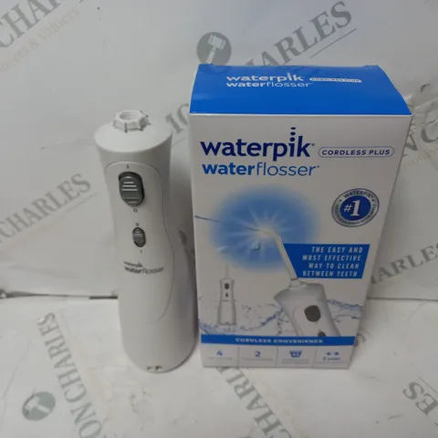 BOXED WATERPIK WATER FLOSSER CORDLESS PLUS 210828AJ