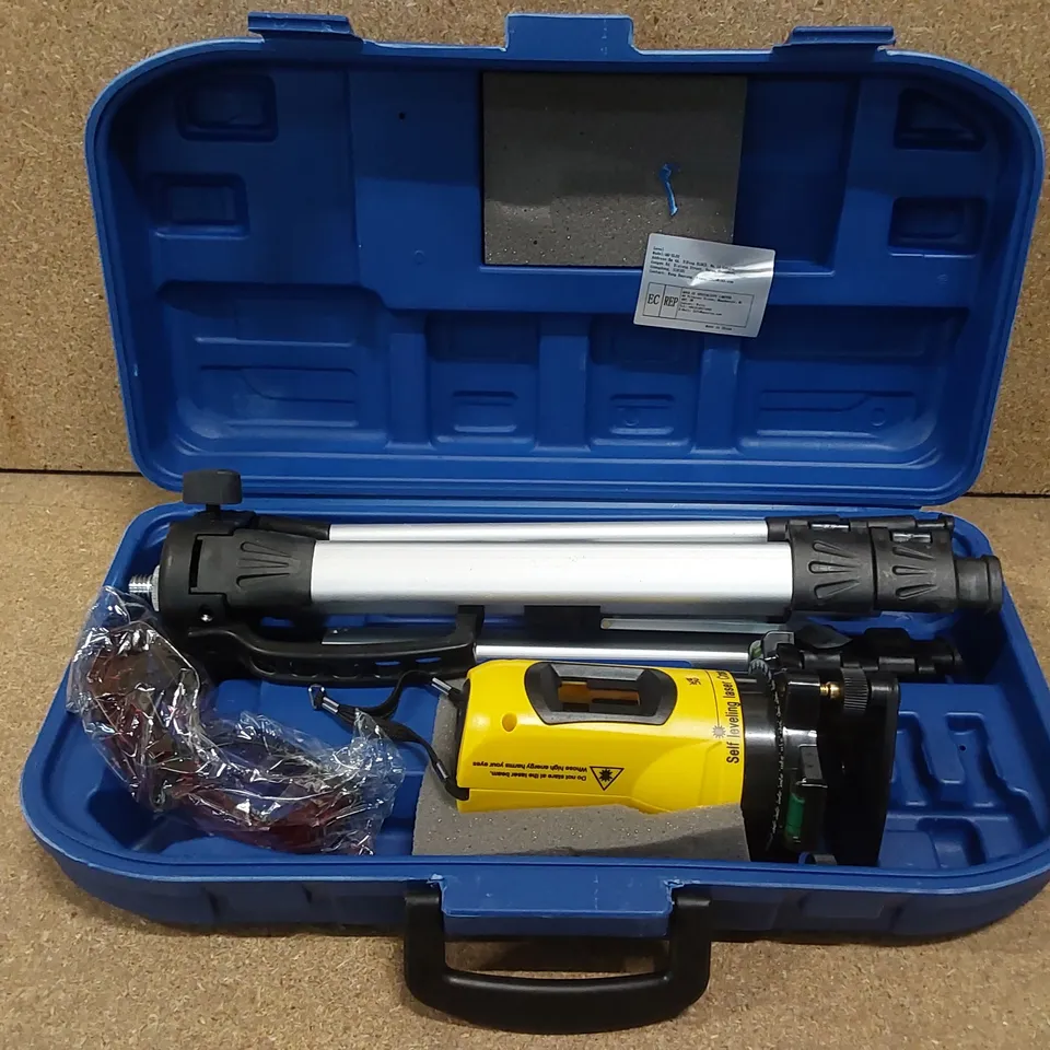 SELF LEVELLING LASER CROSS LEVEL WITH CASE 
