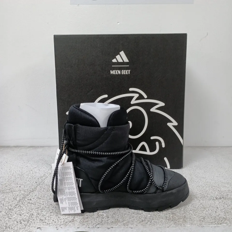 ADIDAS SPORTSWEAR WOMEN'S X MOONBOOT ACE TRAINERS - BLACK SIZE UK 5