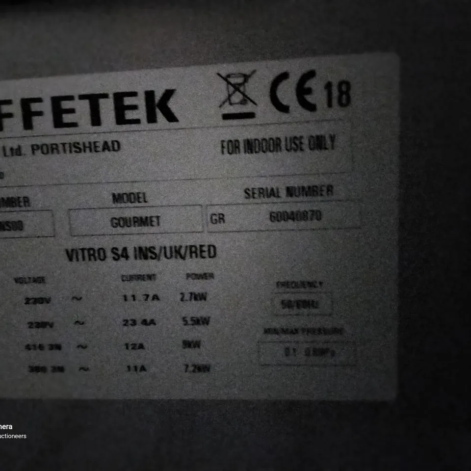COFFETEK VITRO S4 INS COFFEE MACHINE 