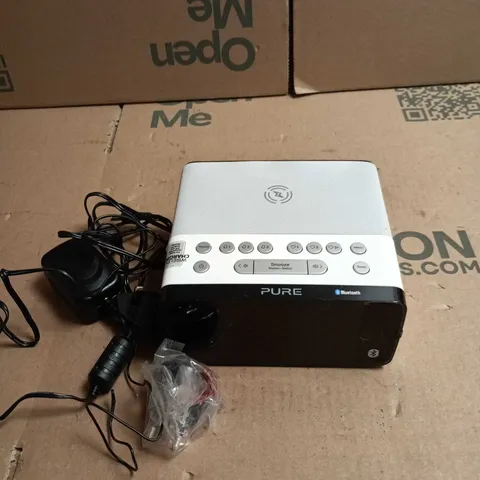 Pure Siesta Charge DAB/FM alarm clock radio with Bluetooth