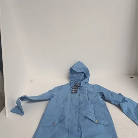 JOULES RIGHT AS RAIN WATERPROOF RAIN JACKET – WOMEN'S, UK 6, BLUE