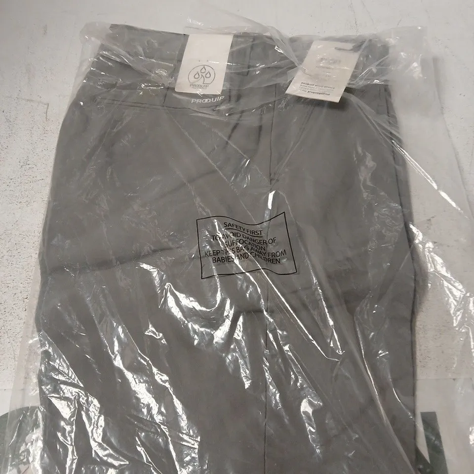 PROQUIP GOLF TROUSERS – CHARCOAL – 32W X 31L
