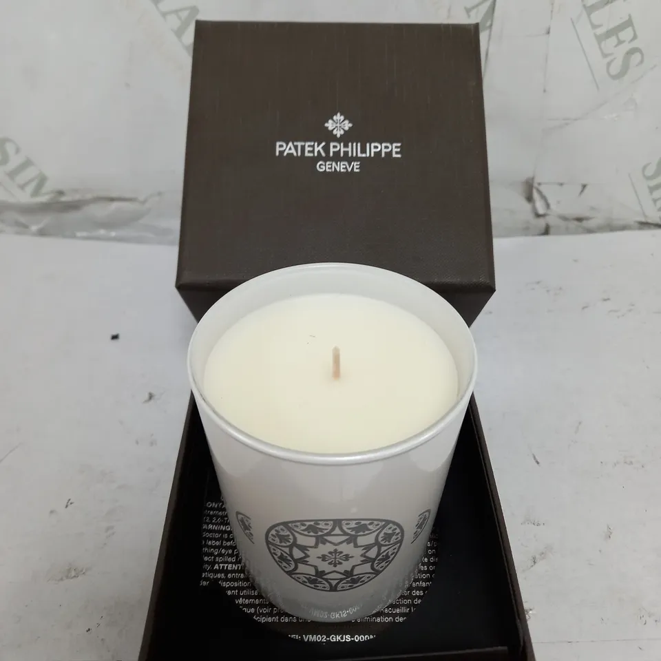 PATEK PHILIPPE GENEVE SCENTED CANDLE