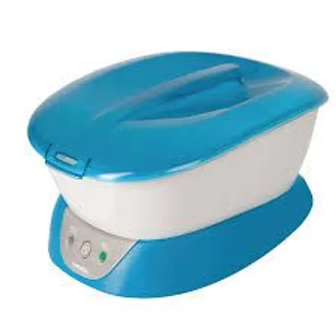 BOXED HOMEDICS PARASPA PLUS PARAFFIN BATH - WHITE & BLUE 