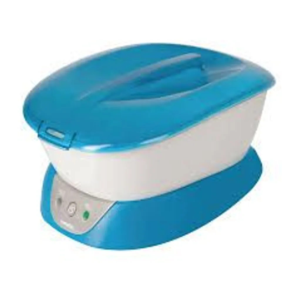BOXED HOMEDICS PARASPA PLUS PARAFFIN BATH - WHITE & BLUE