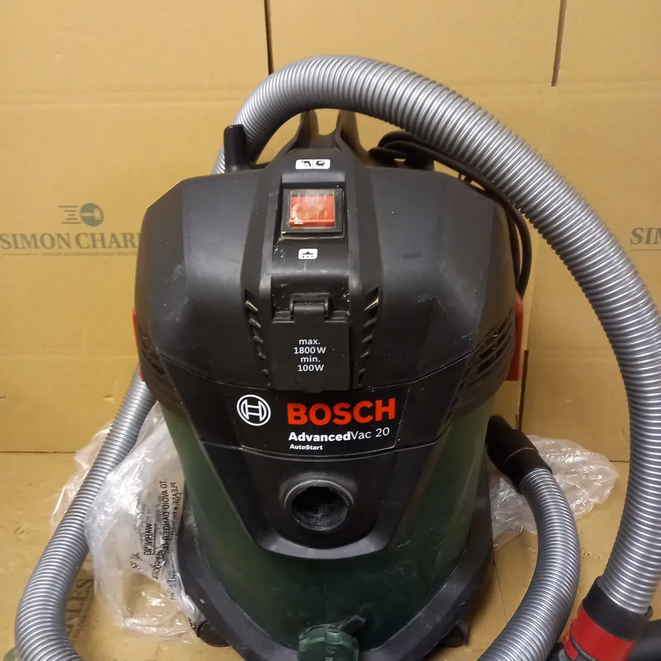 BOSCH WET AND DRY VACUUM CLEANER
