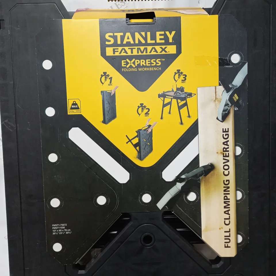 STANLEY FATMAX EXPRESS FOLDING WORK BENCH -BLACK 