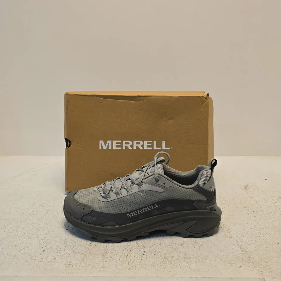 MERRELL MOAB SPEED 2 SPORT SHOES – GREY, UK 10.5 (US 11)
