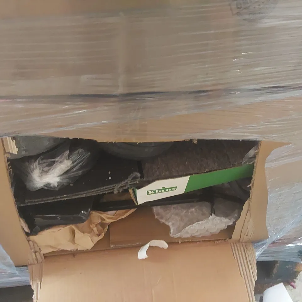 PALLET CONTAINING A VERY LARGE QUANTITY OF ASSORTED ITEMS INCLUDING: MINI QUADBIKE/DIRTBIKE PARTS, BEAN BAGS ECT