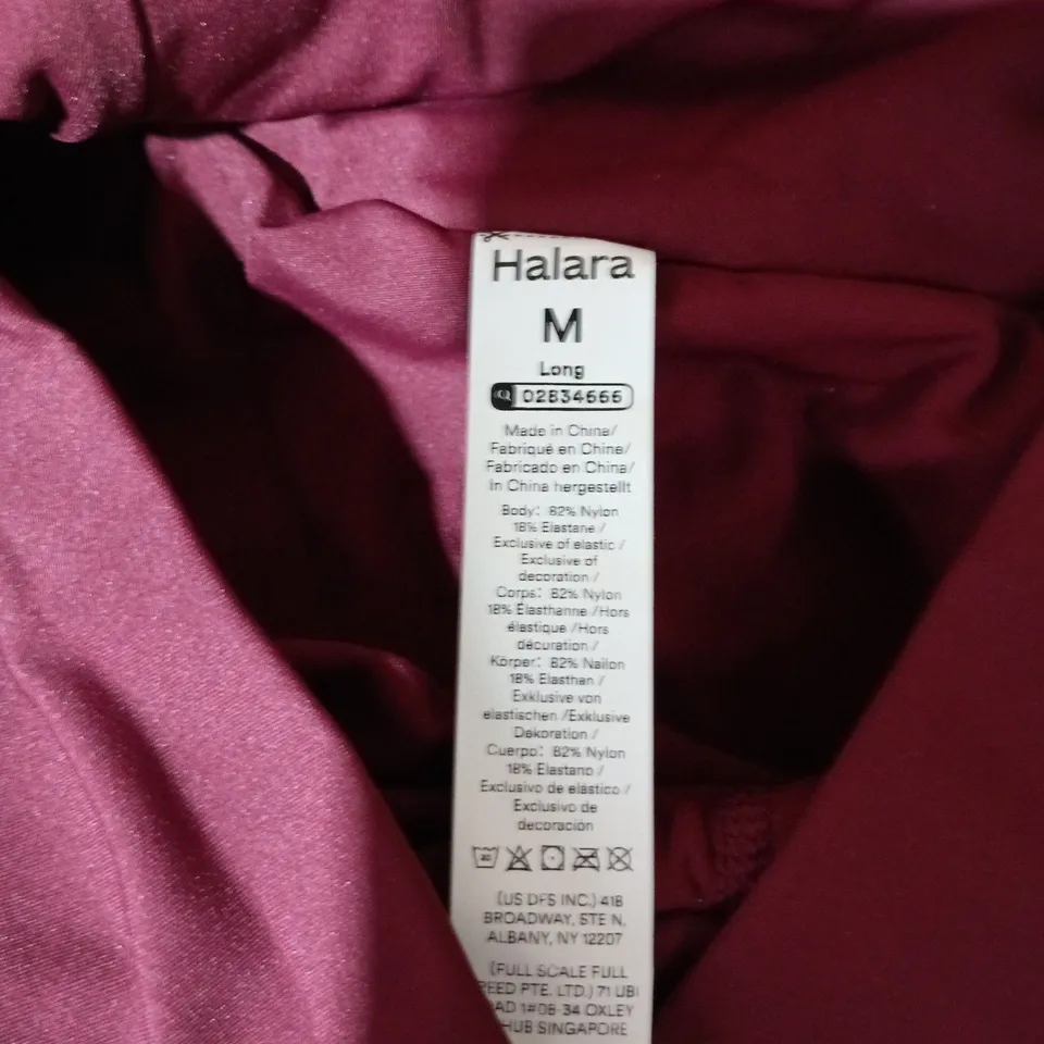 HALARA WOMEN'S LONG SHORTS – PURPLE, SIZE M