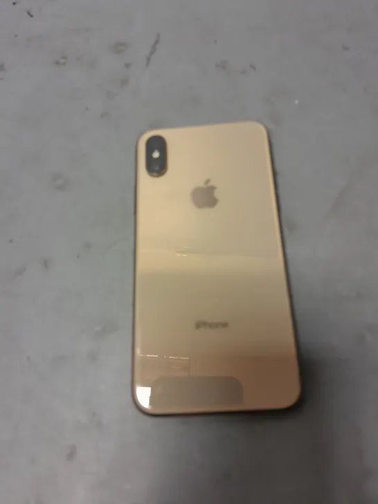 Lot 2216 APPLE IPHONE X GOLD 4852304 Simon Charles Auctioneers