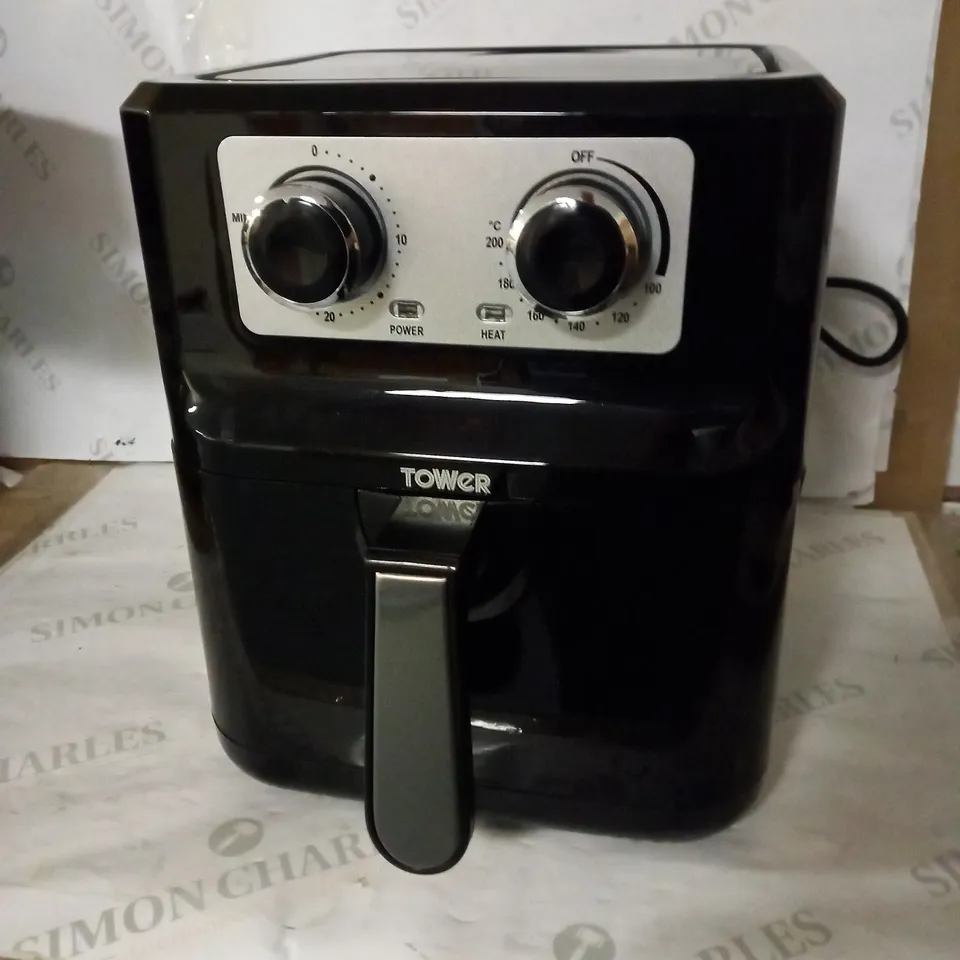 TOWER T17090 VORTX MANUAL AIR FRYER 5L BLACK