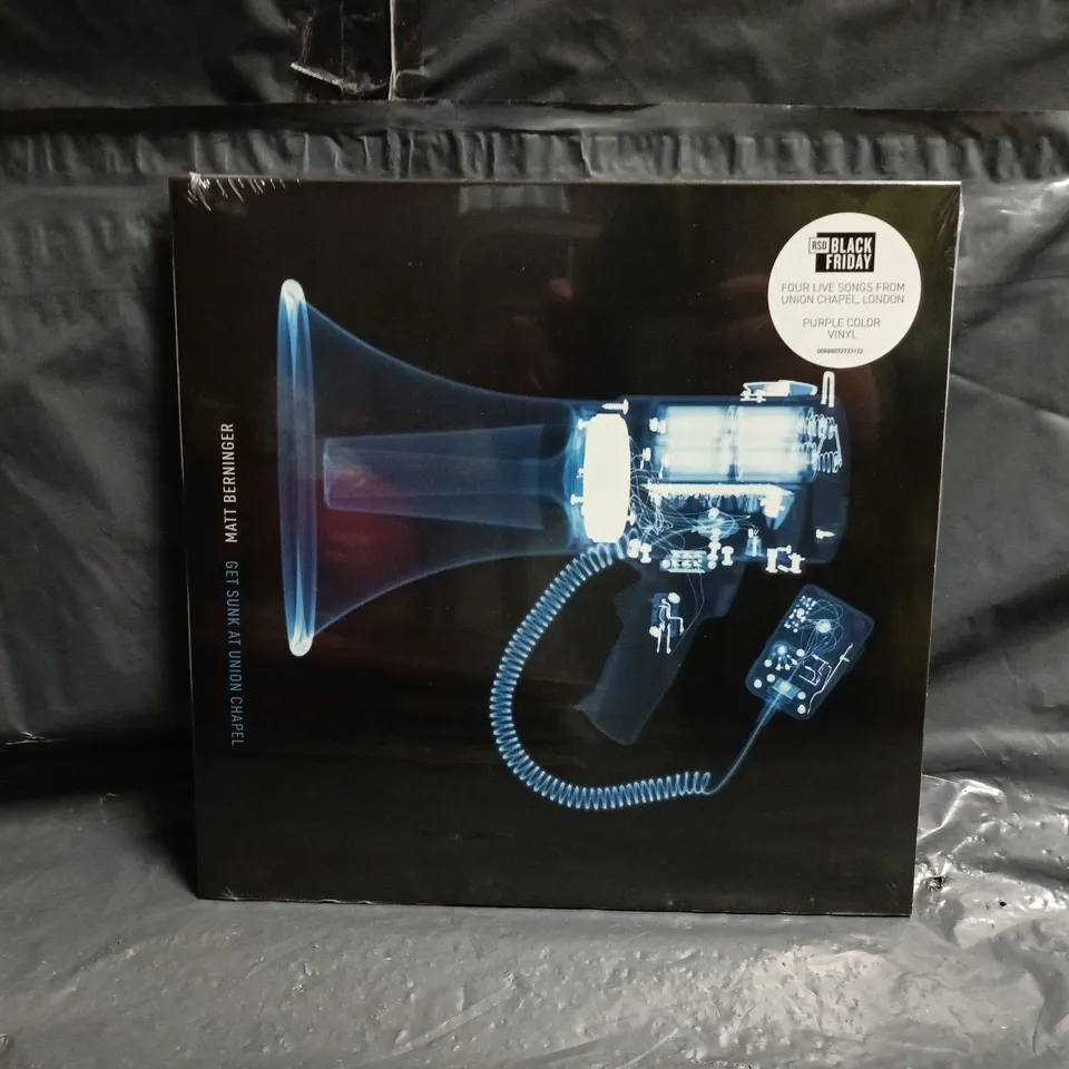 SEALED MATT BERNINGER GET SUNK AT UNION CHAPEL VINYL