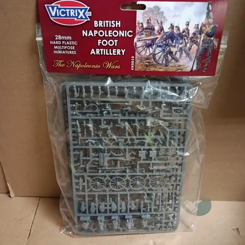 VICTRIX BRITISH NAPOLEONIC FOOT ARTILLERY 28MM MINIATURES KIT