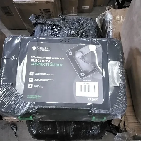 BAGGED DESIRETECH OUTDOOR ELECTRICAL CONNECTION BOX 