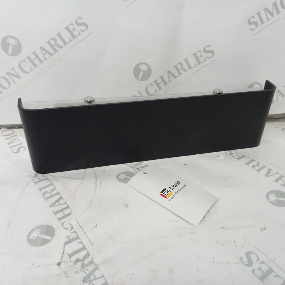 BOXED DE MARK MODERN LED WALL LIGHT BLACK 